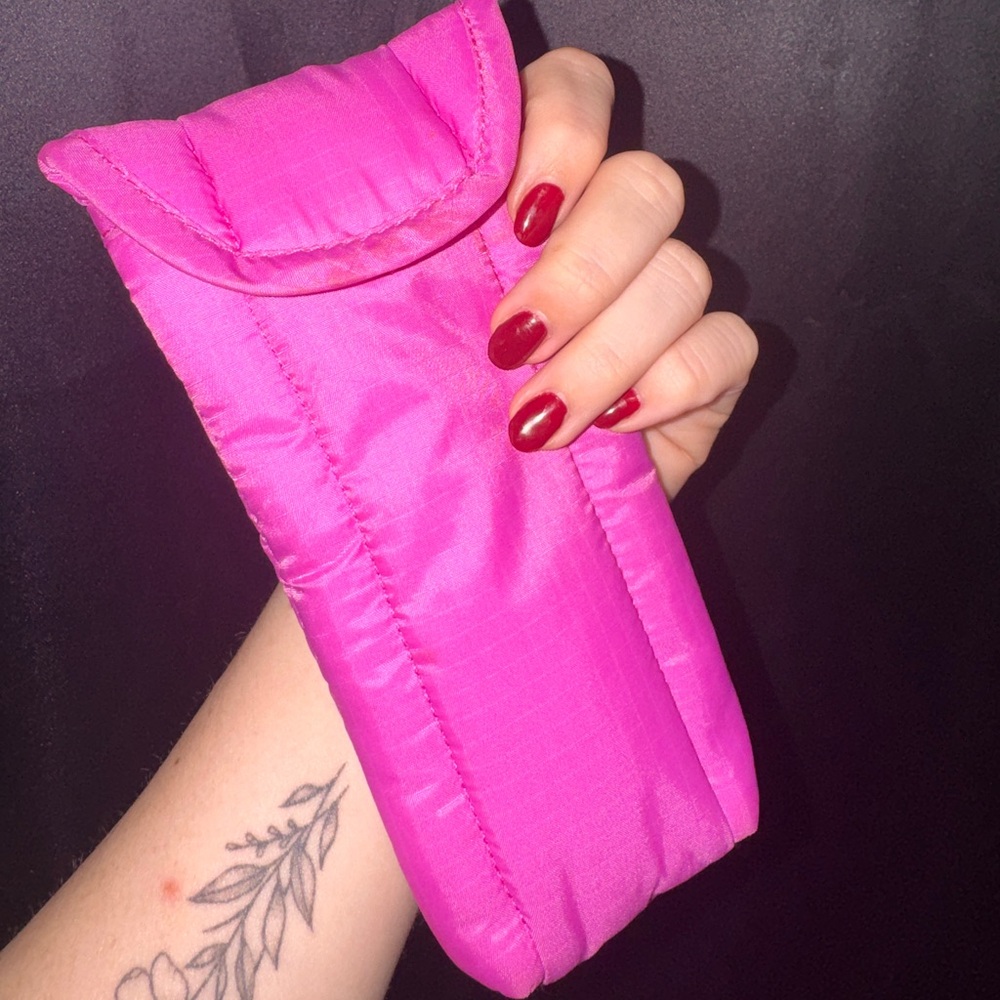 BAGGU Pink Sunglasses Case